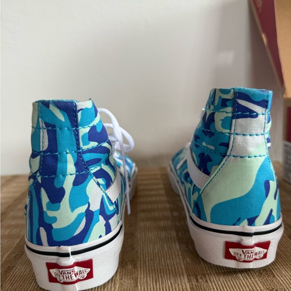 Vans Sk8-Hi Tapered in Blue and Teal - Picture 4 of 6